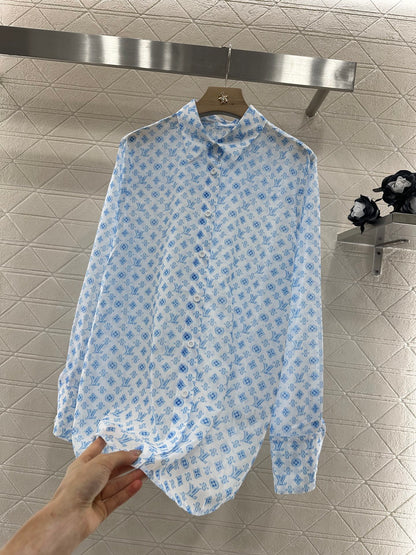 L*♥2025 new arrivals Printed silhouette shirt