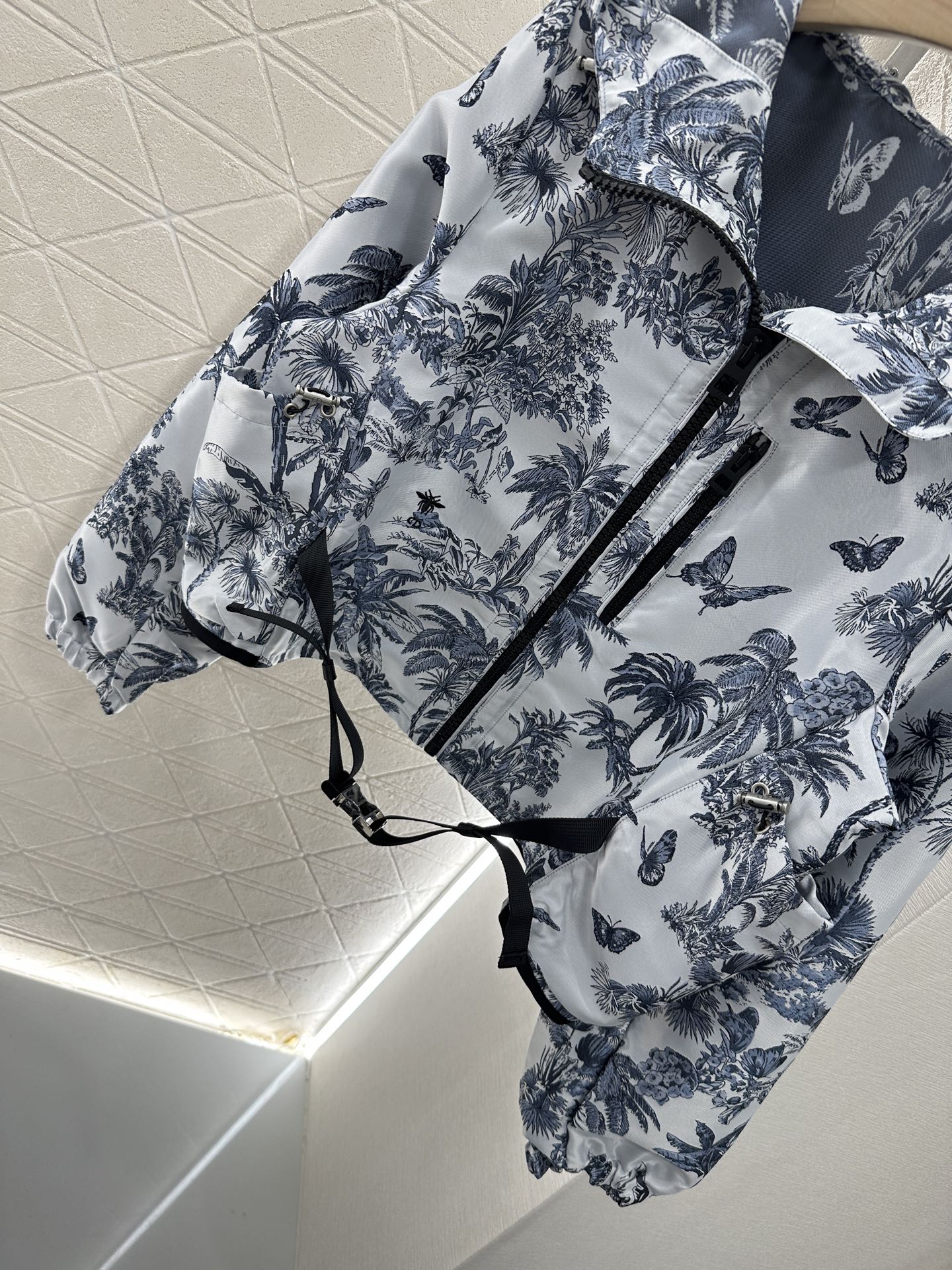 D*♥2025 new product Jacquard long-sleeved wide-leg suit