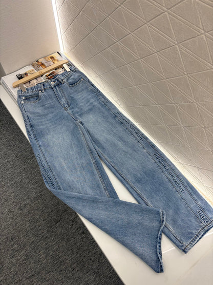 A*♥2025 new products High waist denim pants