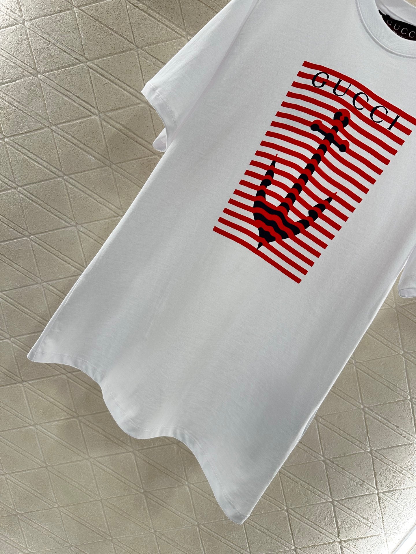 G*♥2025 new product Round neck letter short sleeves