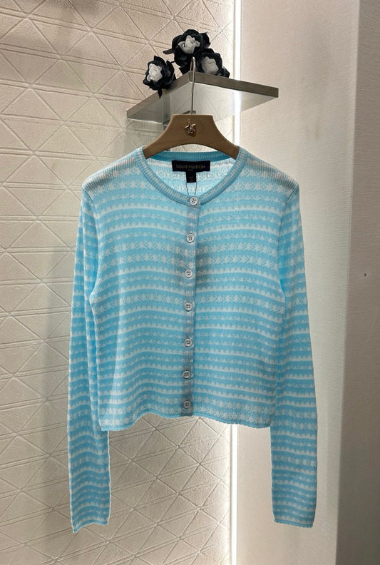 L*♥2025 new product Crochet knitted cardigan