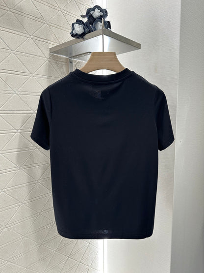 L*♥2025 new product Letter short sleeves