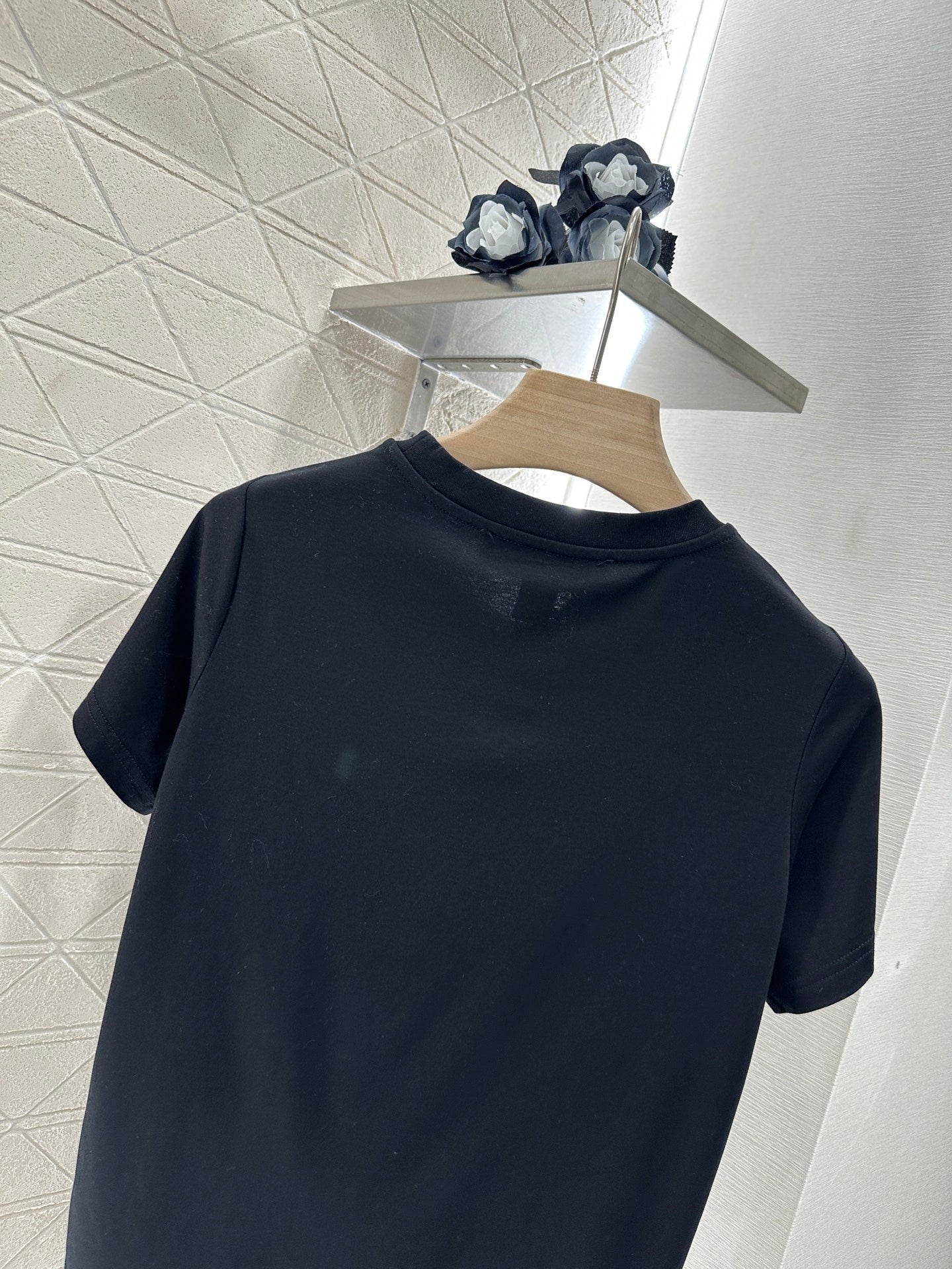 L*♥2025 new product Letter short sleeves