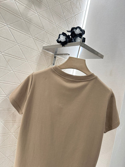 L*♥2025 new product Letter short sleeves