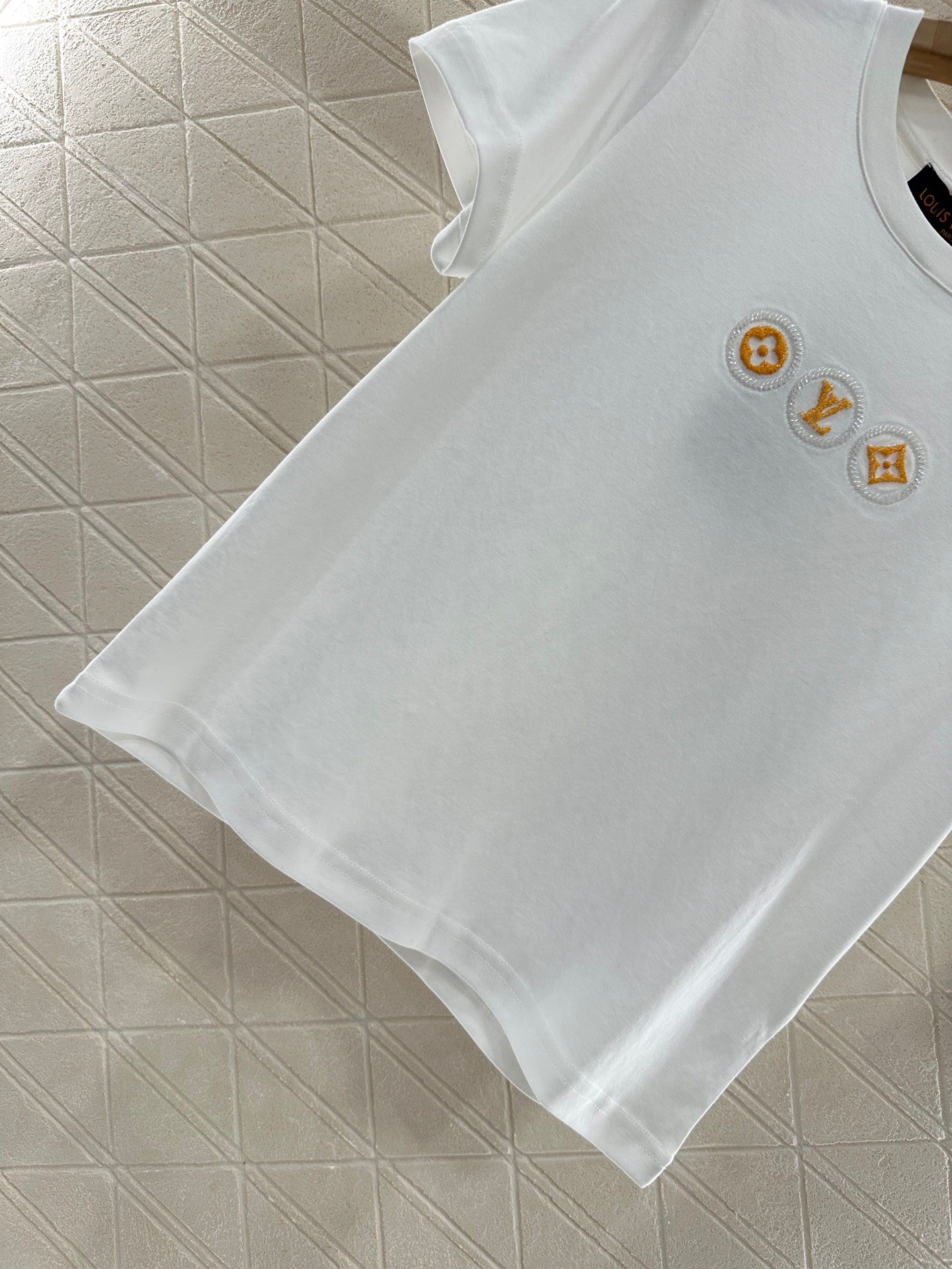 L*♥2025 new product Letter short sleeves