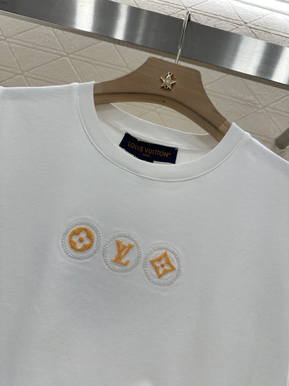 L*♥2025 new product Letter short sleeves