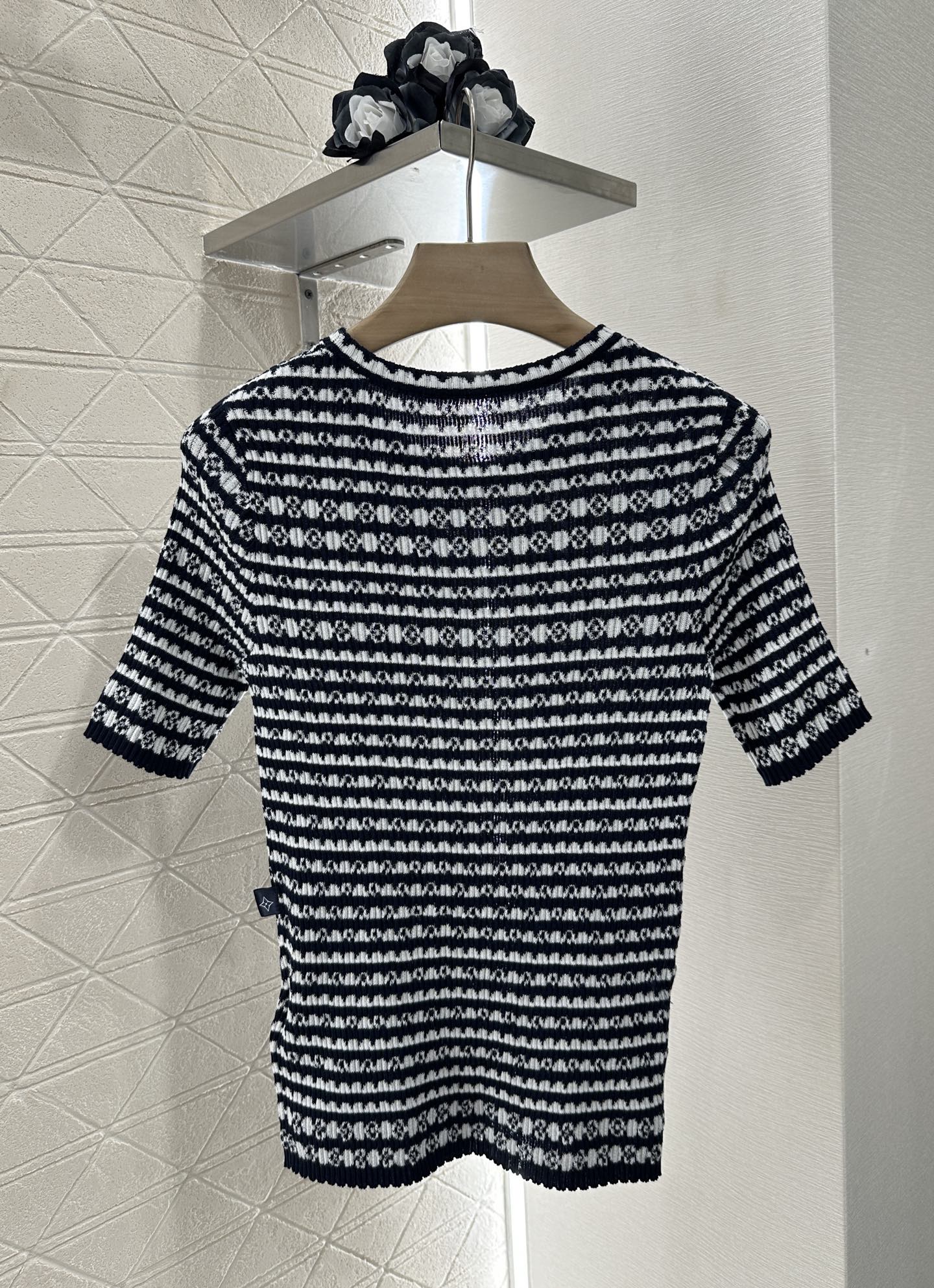 Louis*♥2025 new products Knitted short sleeves