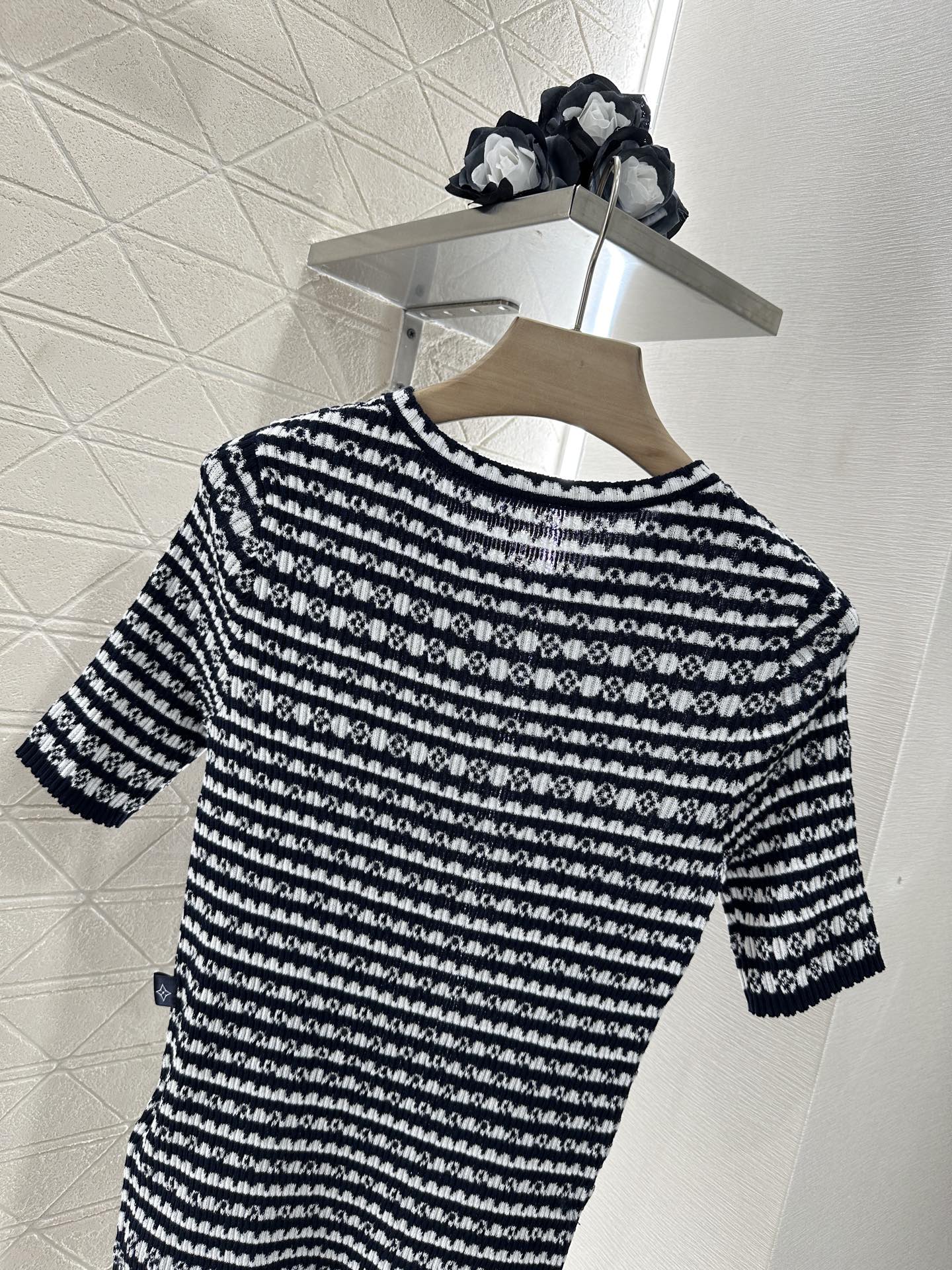 Louis*♥2025 new products Knitted short sleeves
