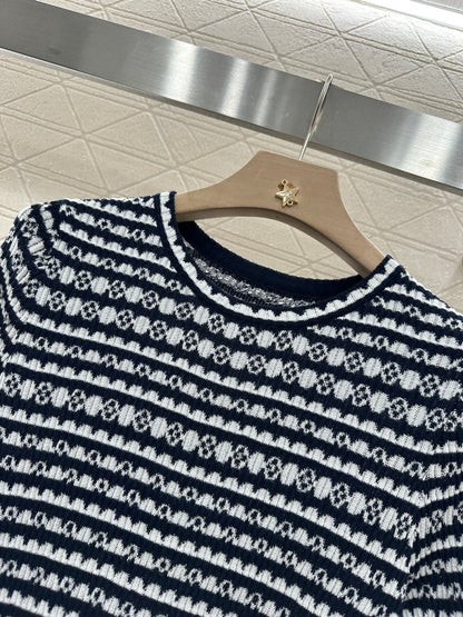 Louis*♥2025 new products Knitted short sleeves