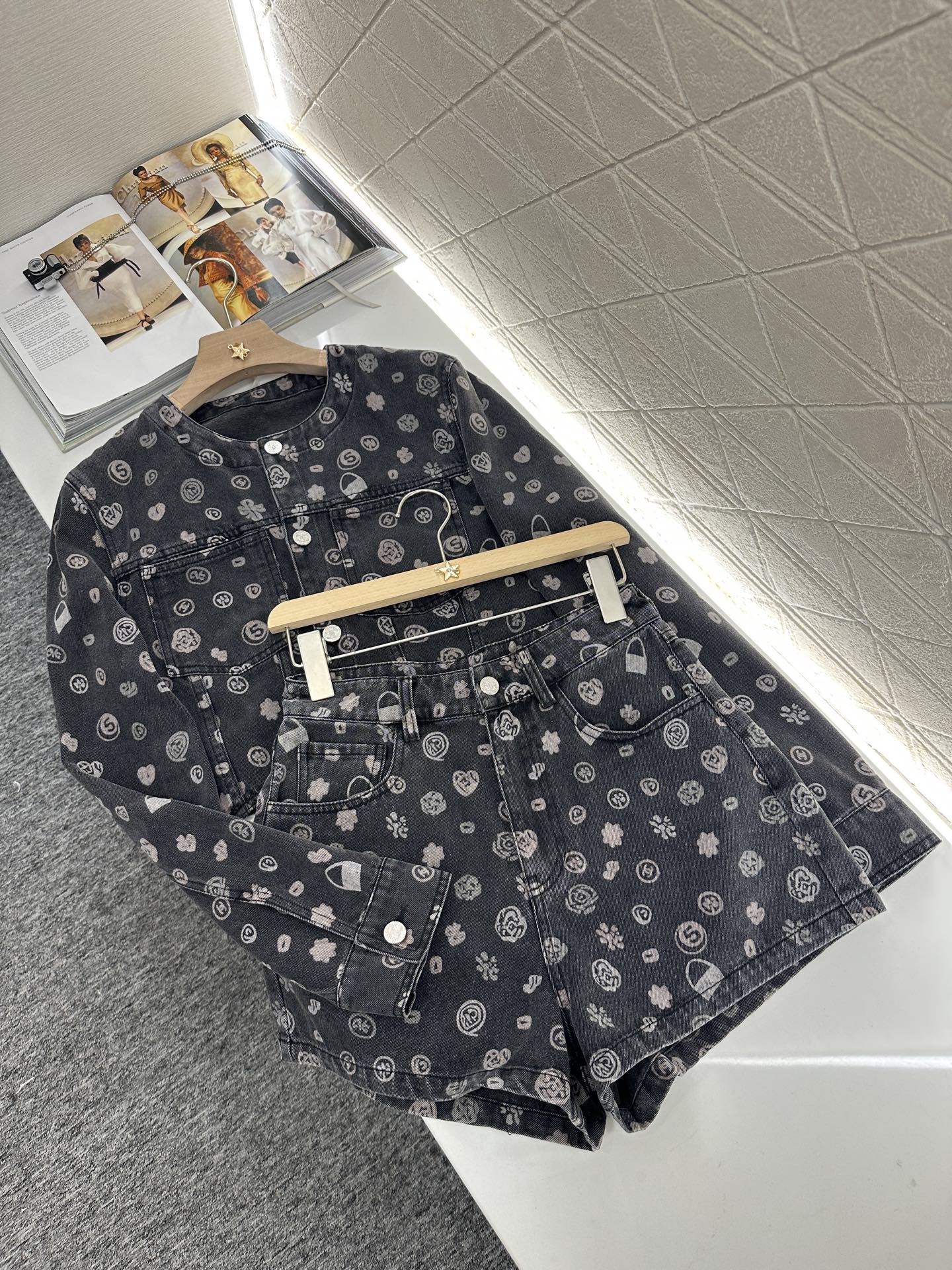 C*♥2025 new products Denim suit