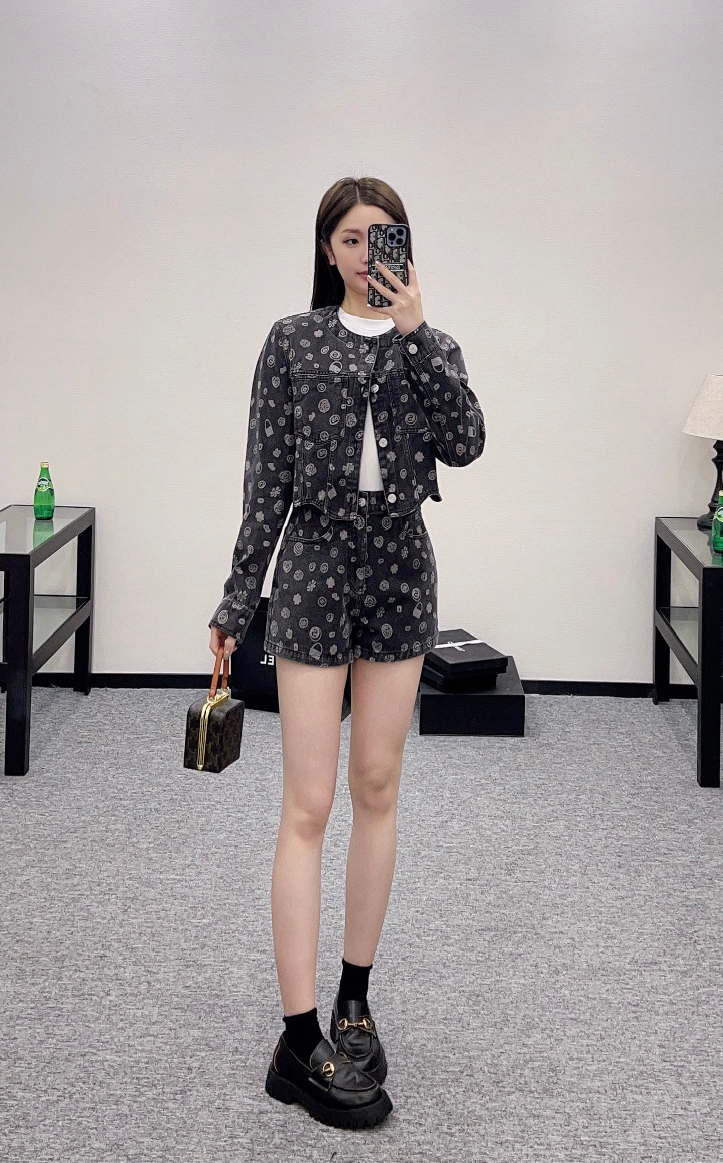 C*♥2025 new products Denim suit