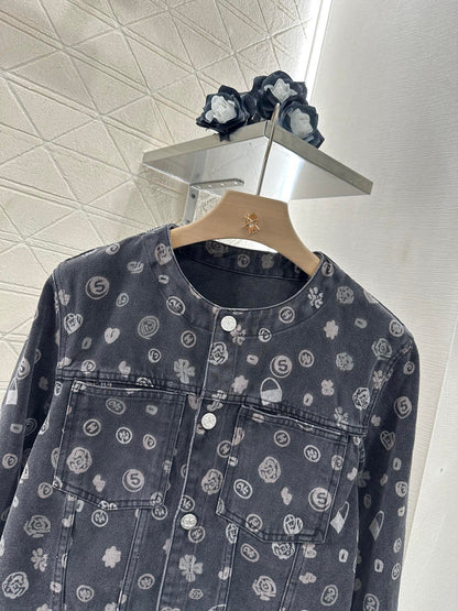 C*♥2025 new products Denim suit