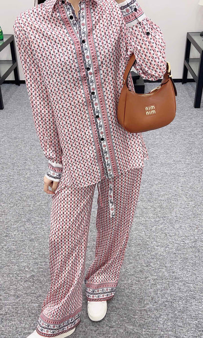 Louis *♥2025 new products Shirt and trousers set