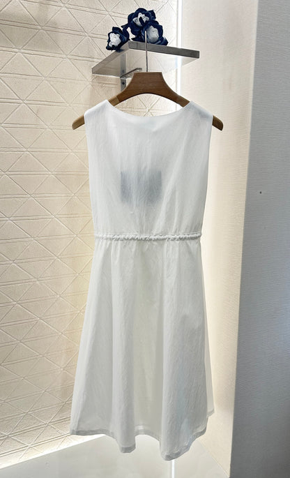 P*♥2025 new product Drawstring vest dress