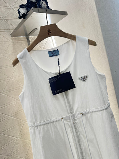 P*♥2025 new product Drawstring vest dress