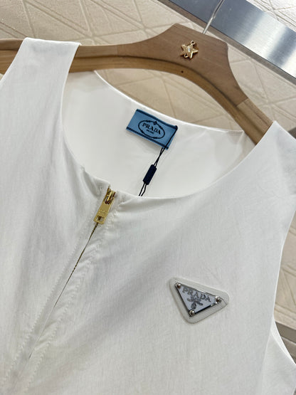 P*♥2025 new product Drawstring vest dress