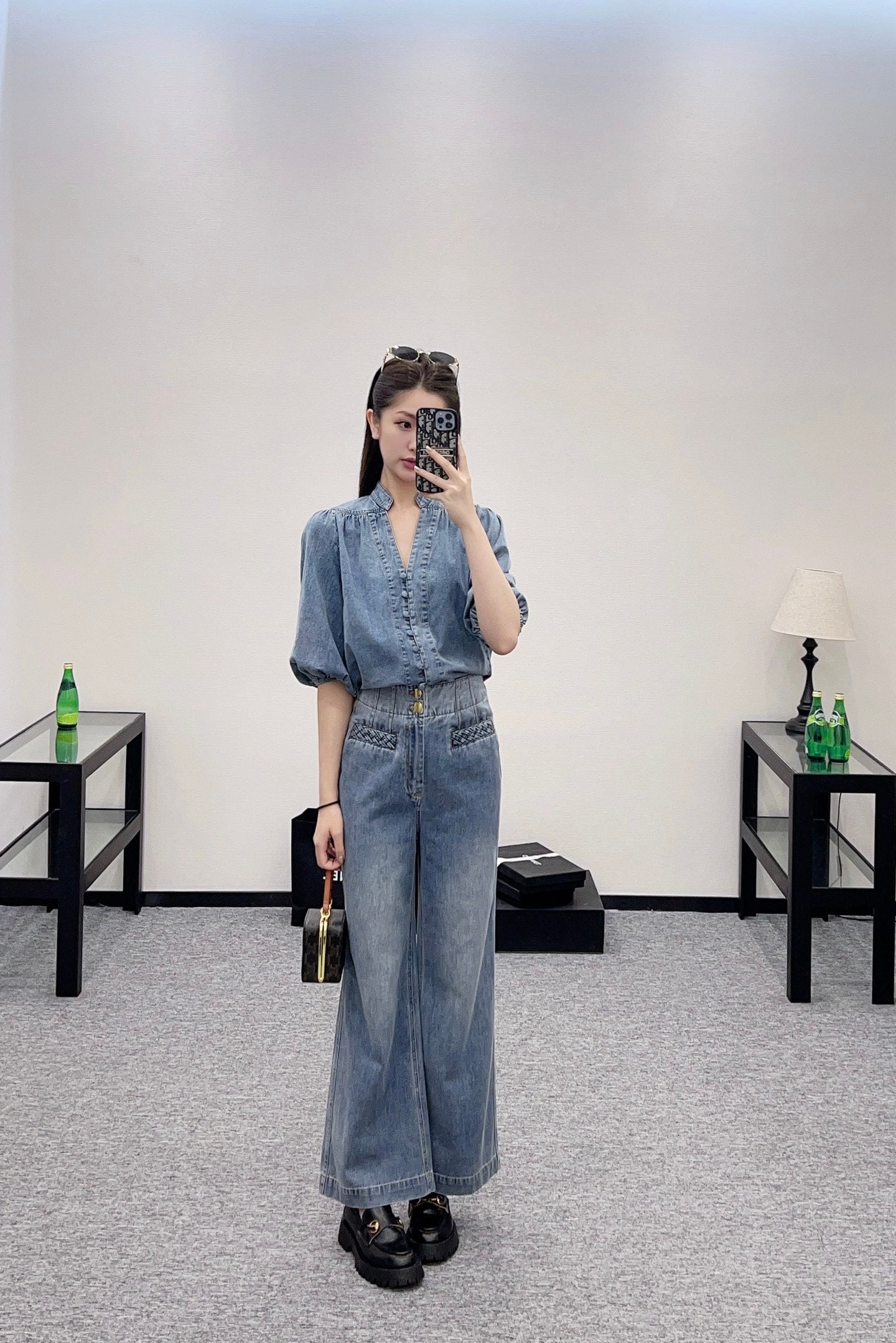 Z*♥2025 new products Denim trousers