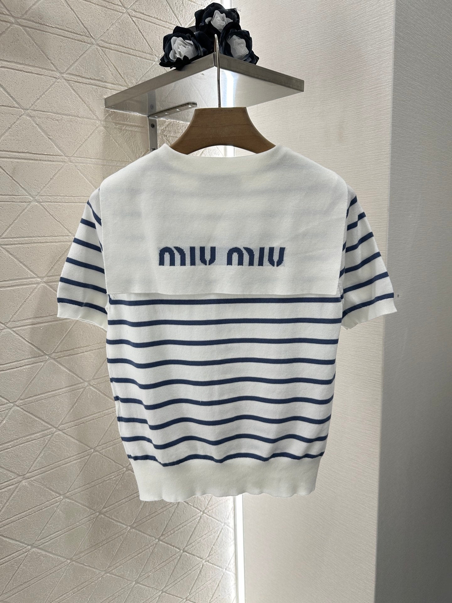 Mi*mi*♥2024 new products Knitted short sleeves