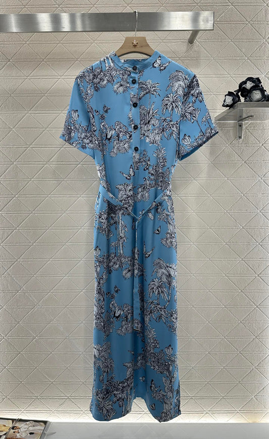 D*♥2025 new product Long skirt with belt