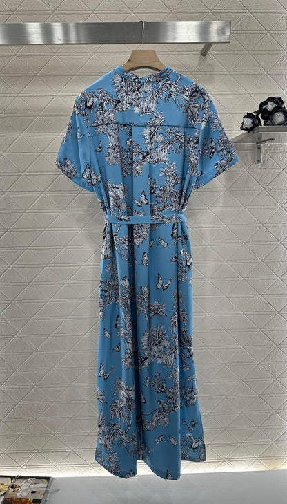 D*♥2025 new product Long skirt with belt