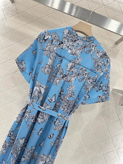 D*♥2025 new product Long skirt with belt