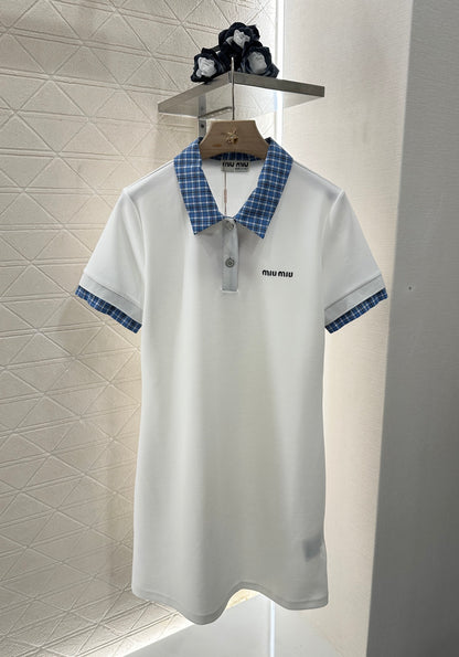 Mi*mi*♥2025 new products Plaid dress