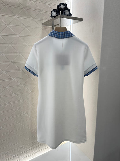 Mi*mi*♥2025 new products Plaid dress