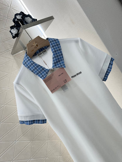 Mi*mi*♥2025 new products Plaid dress