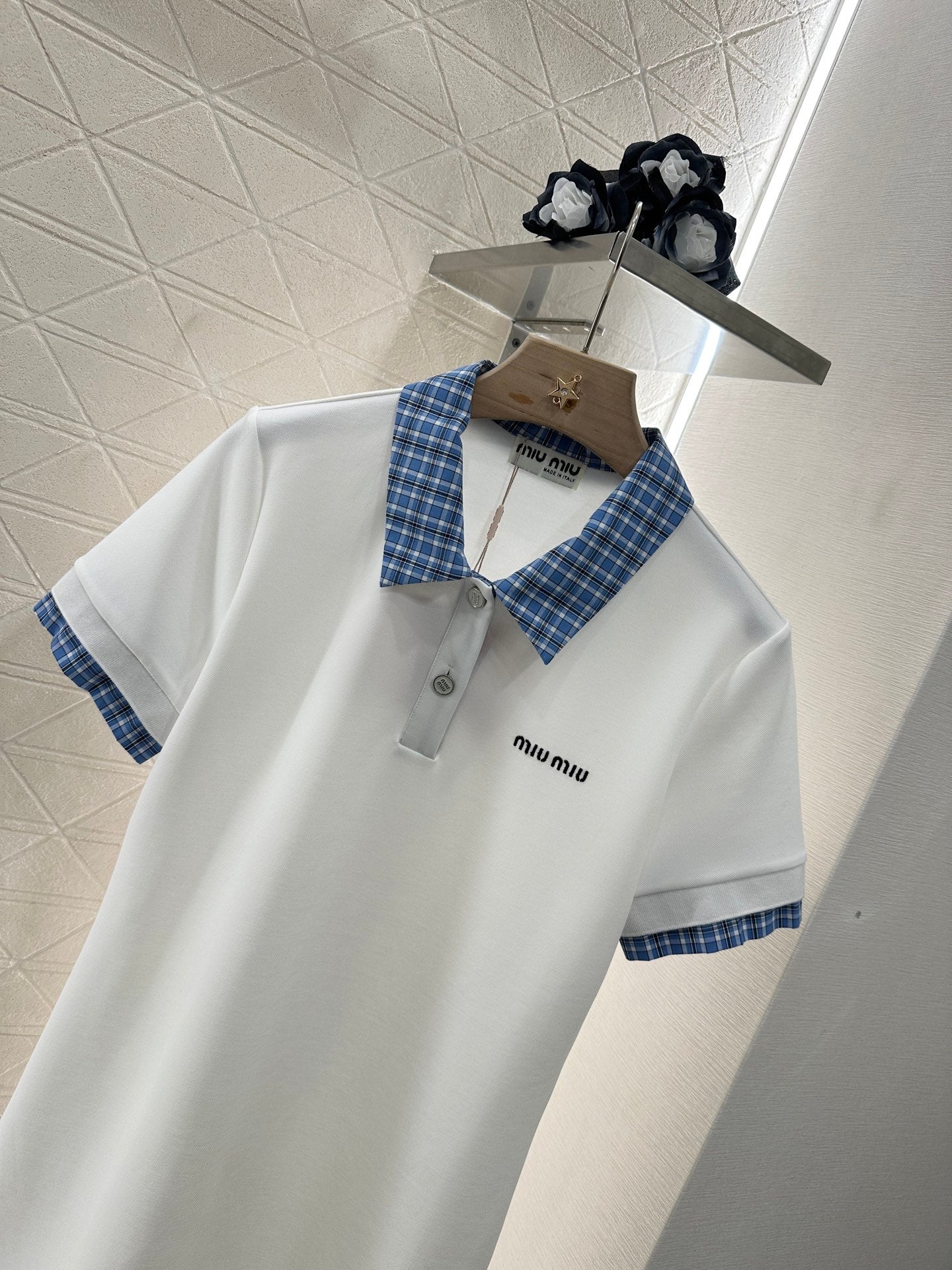 Mi*mi*♥2025 new products Plaid dress