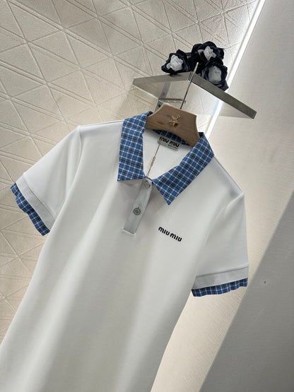 Mi*mi*♥2025 new products Plaid dress
