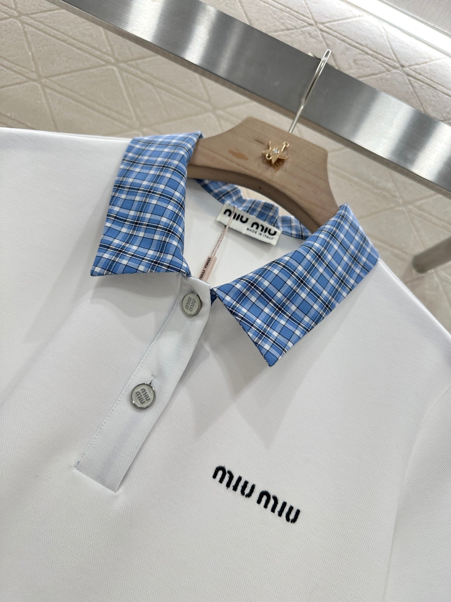 Mi*mi*♥2025 new products Plaid dress