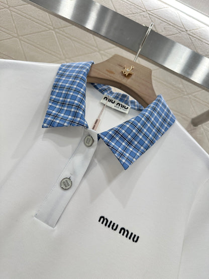 Mi*mi*♥2025 new products Plaid dress
