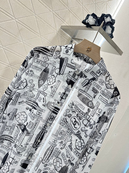 C*♥2025 new products Shirt and skirt suit
