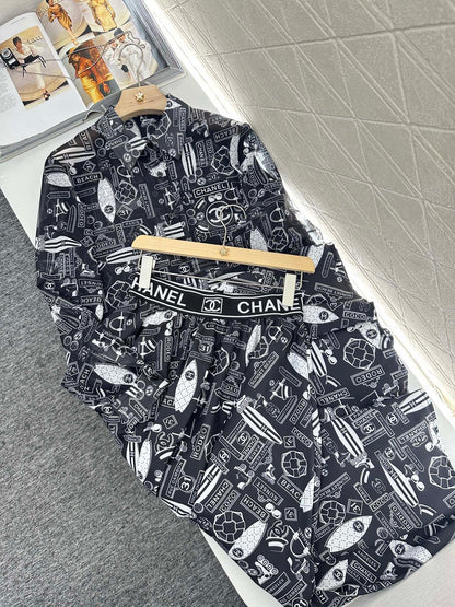 C*♥2025 new products Shirt and skirt suit