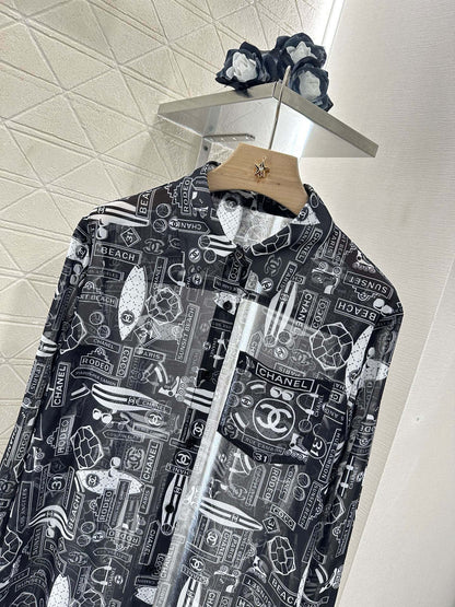C*♥2025 new products Shirt and skirt suit