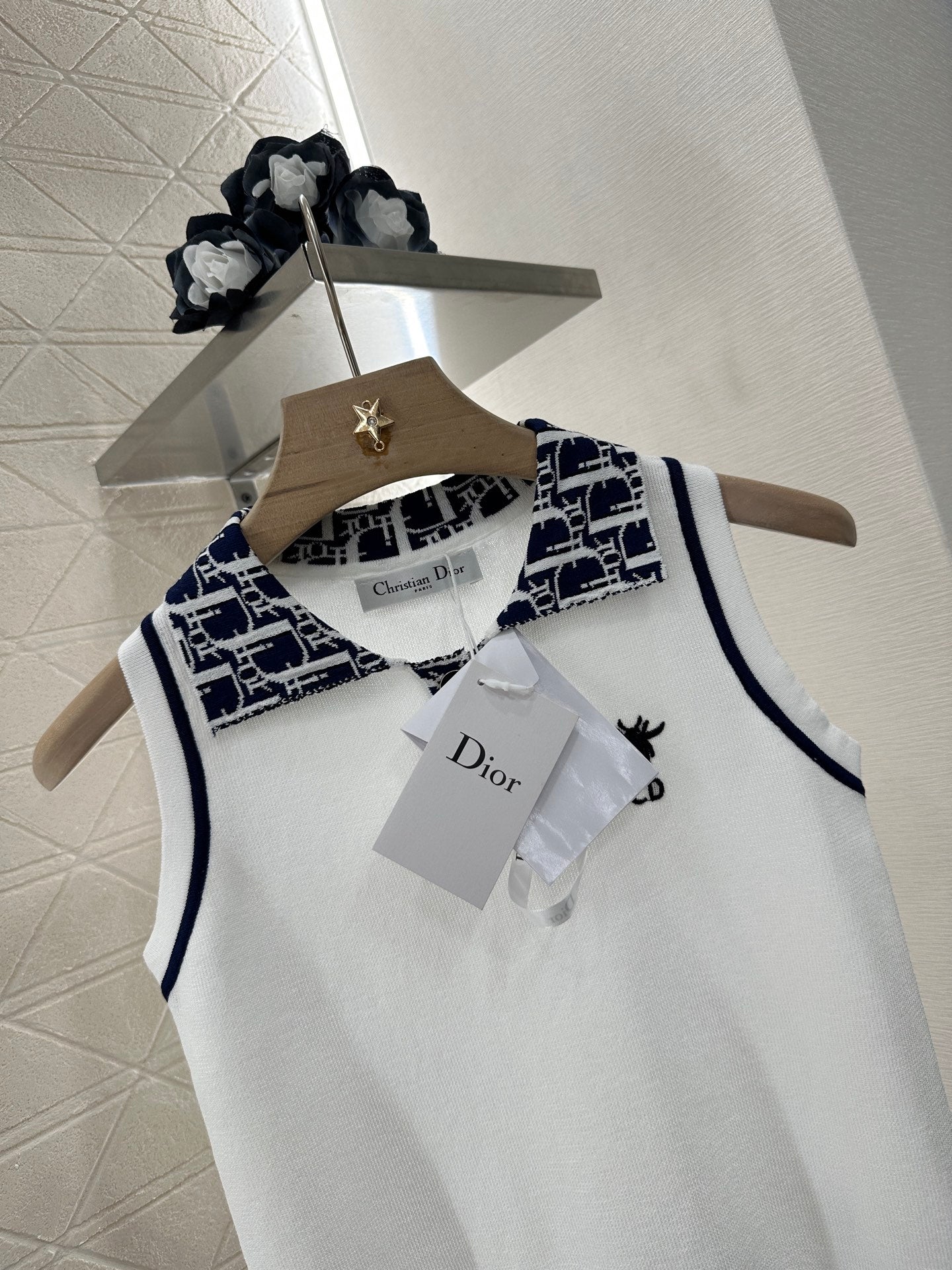 D*♥2025 new product Knitted vest