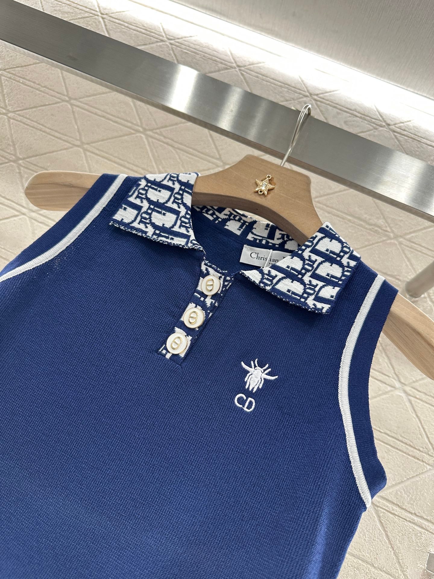 D*♥2025 new product Knitted vest