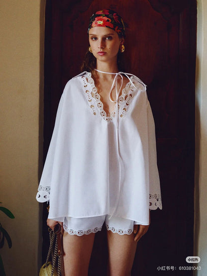 Gu*♥2025 new products Shirt and shorts set
