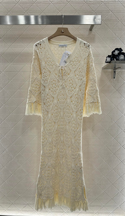 D*♥2025 new product Fringed dress