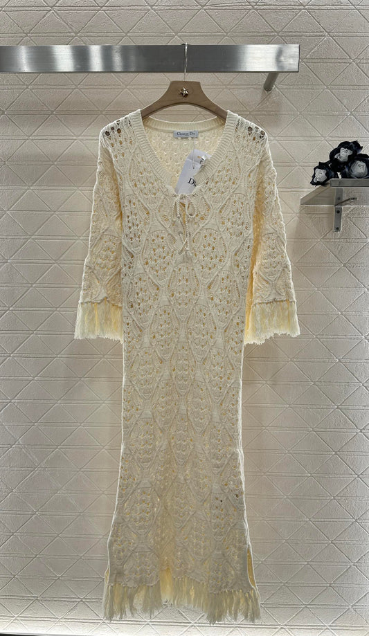 D*♥2025 new product Fringed dress
