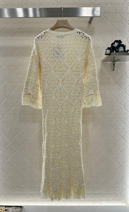 D*♥2025 new product Fringed dress