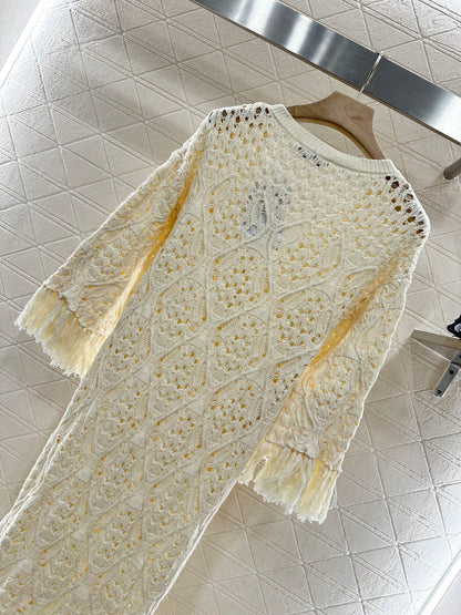 D*♥2025 new product Fringed dress