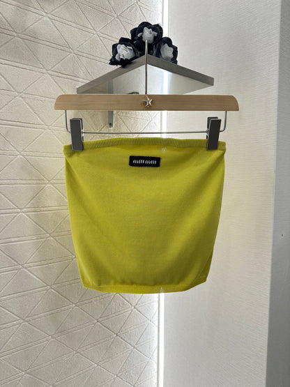 Mi*mi*♥2025 new product Knitted tube top