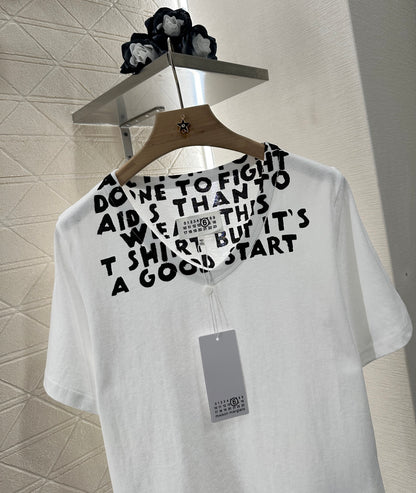M*♥2025 new product Printed short sleeves