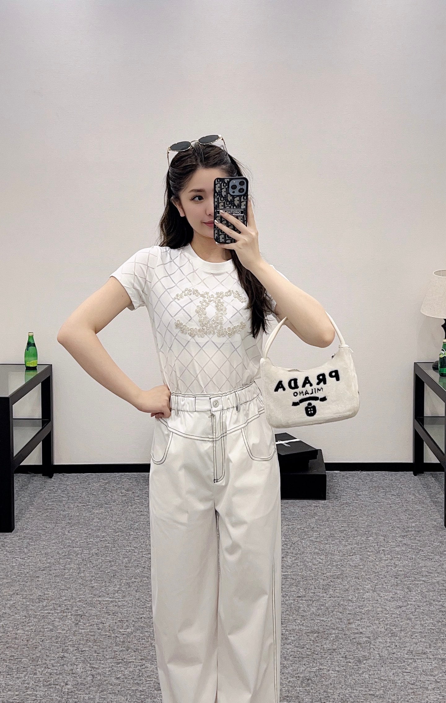 C*♥2025 new products High waist trousers