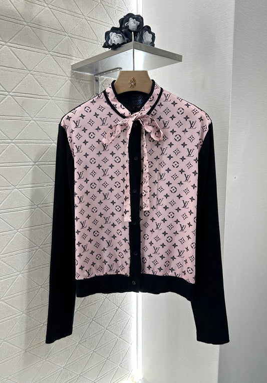 Louis *♥2025 new product Ribbon shirt
