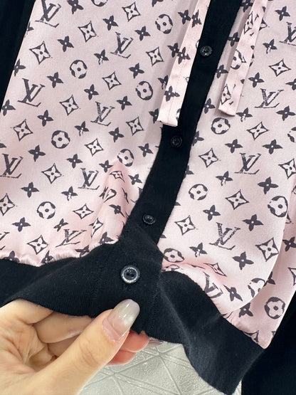 Louis *♥2025 new product Ribbon shirt
