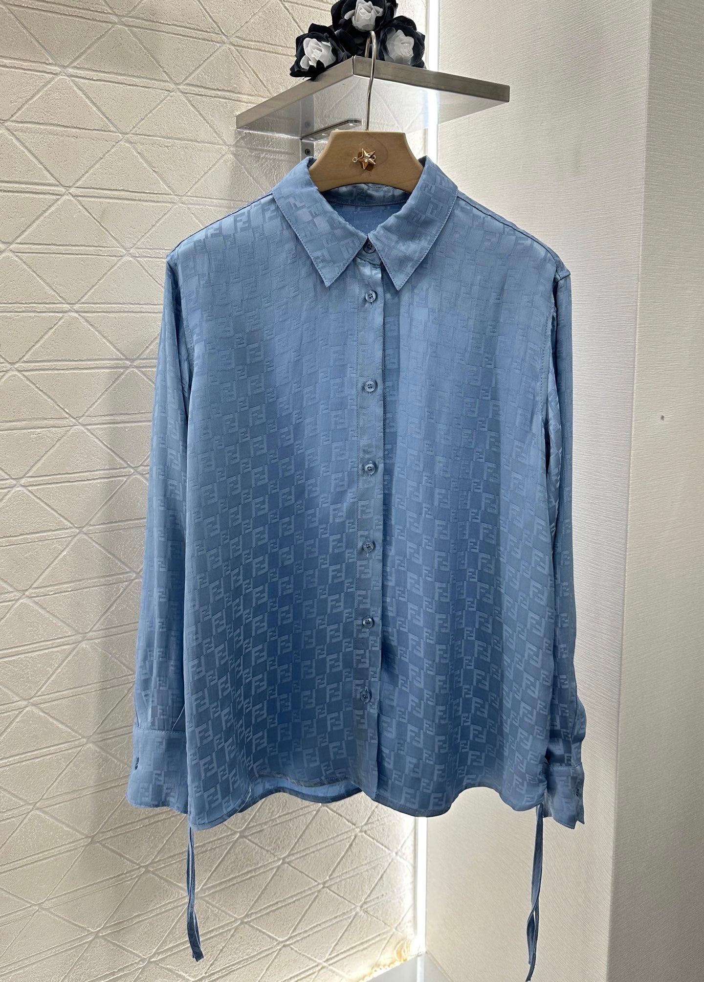 F *♥2025 new products Shirt and skirt set