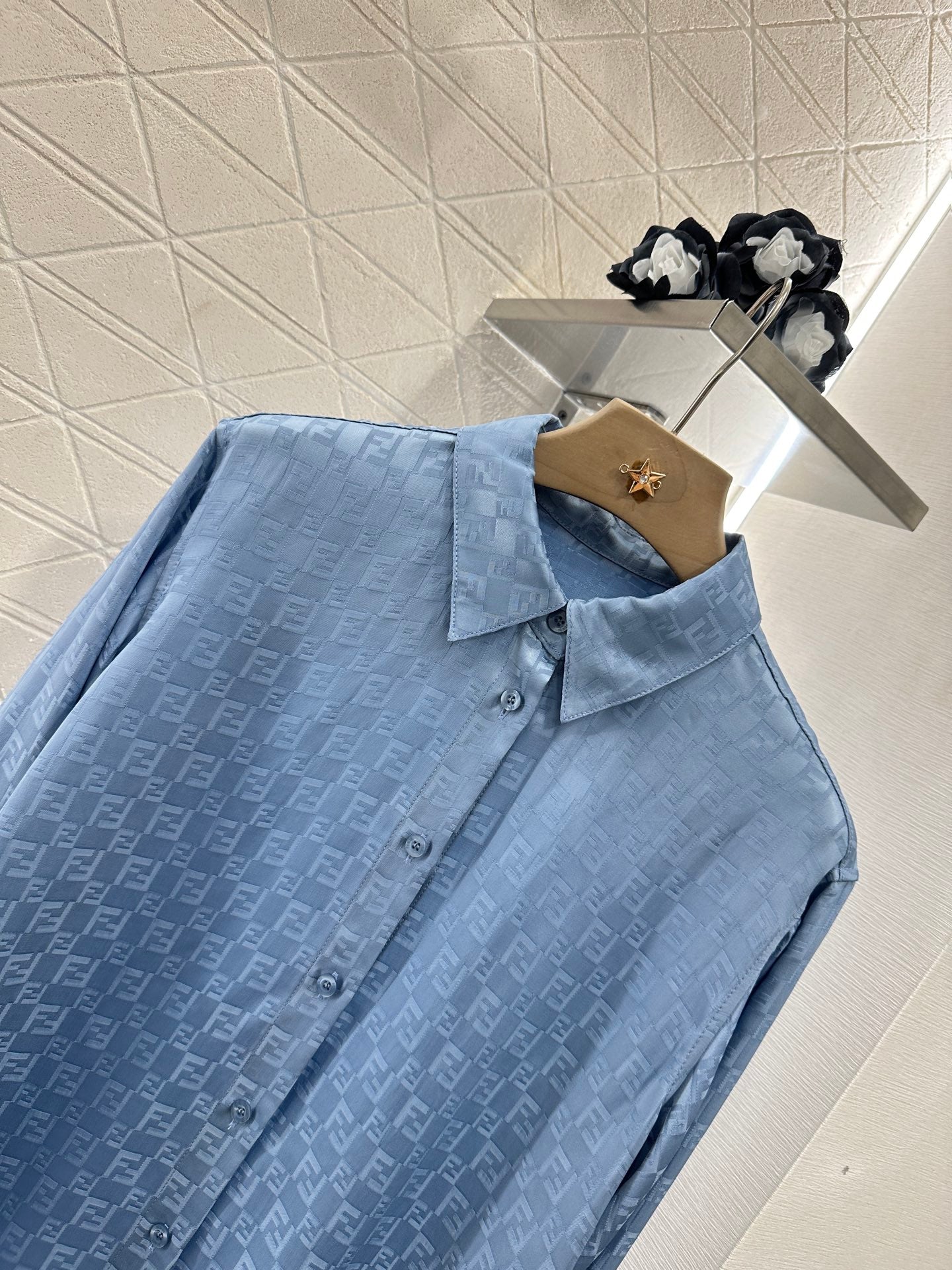 F *♥2025 new products Shirt and skirt set