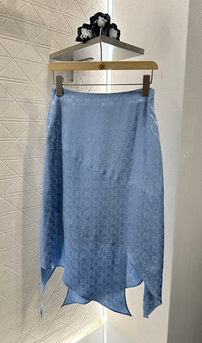 F *♥2025 new products Shirt and skirt set